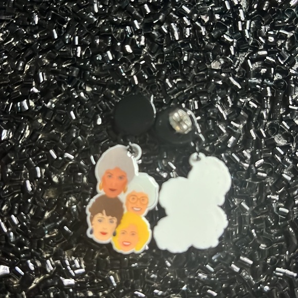 Golden Girls Drop Earrings - Picture 15 of 17